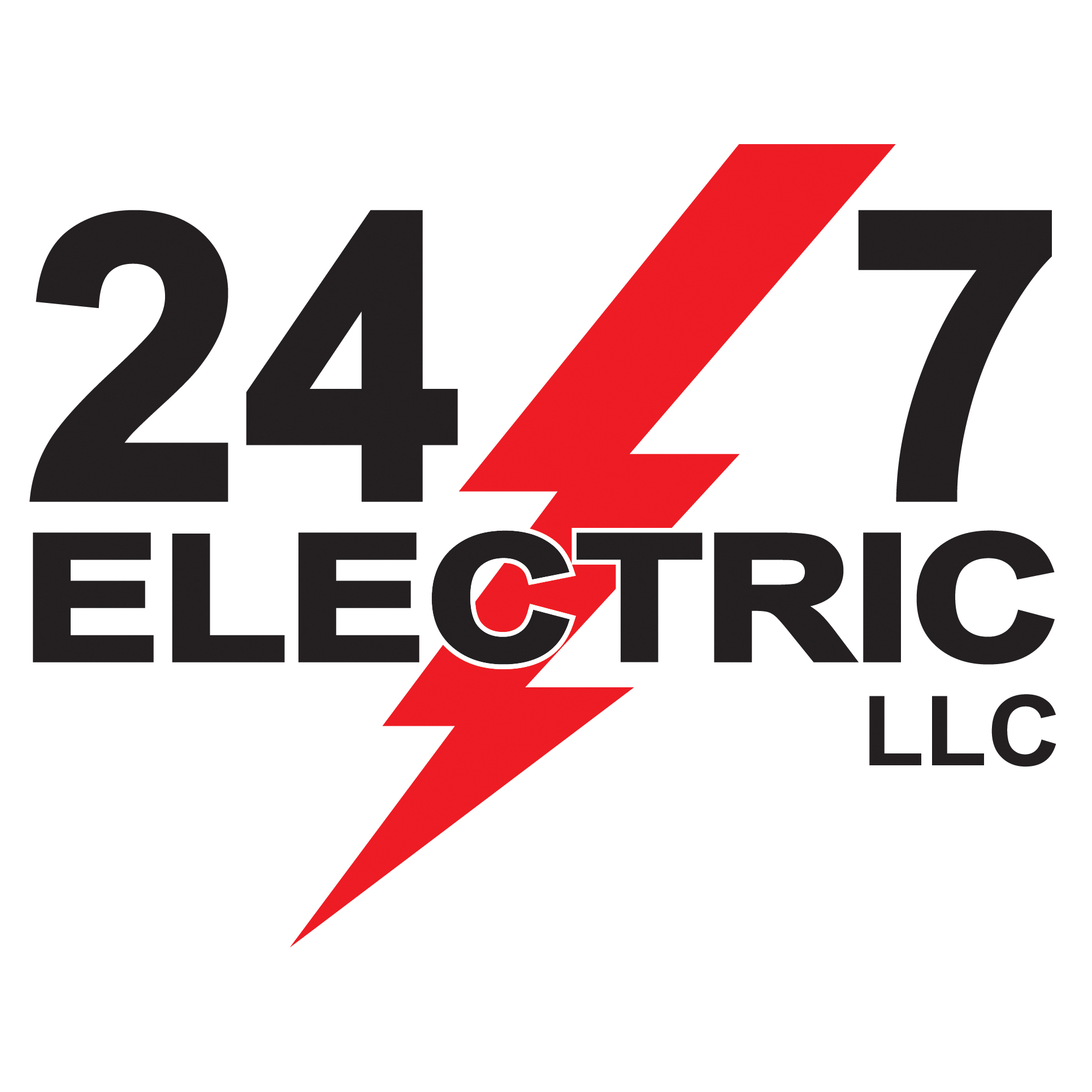 Logo for 24/7 Electric LLC