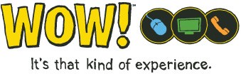 Logo for WOW! Internet, Cable and Phone