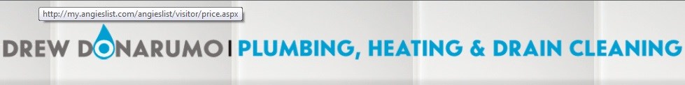 Logo for Drew Donarumo Plumbing and Heating