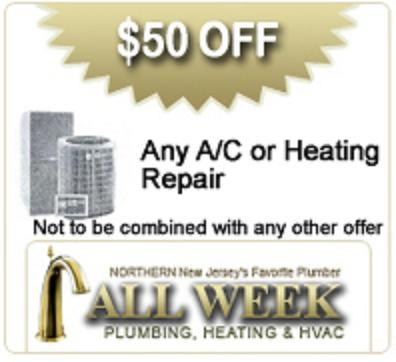 Logo for All Week Plumbing Heating and Air Conditioning