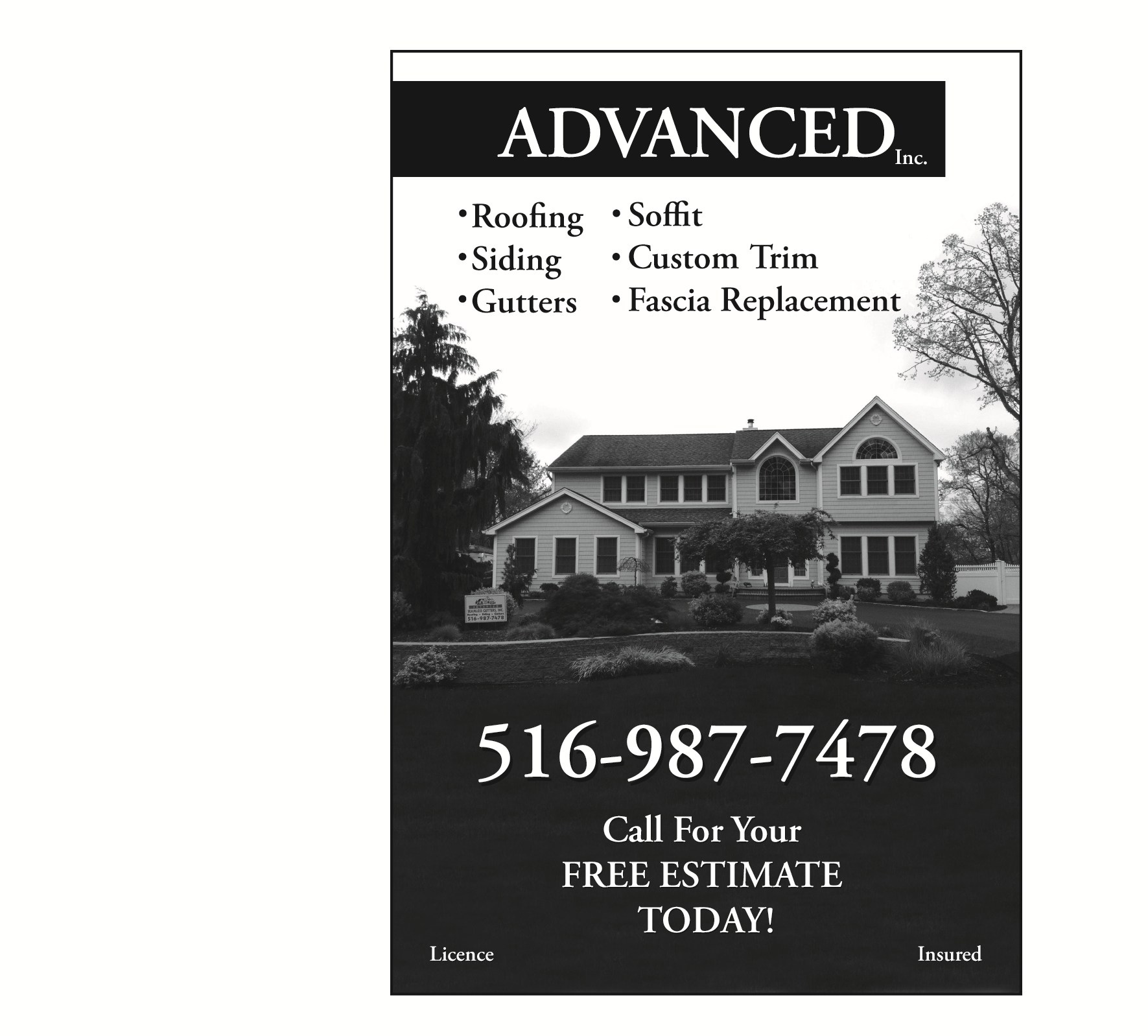 Advanced Roofing Siding & Gutters logo