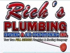 Logo for Richs Plumbing Heating & Air Conditioning