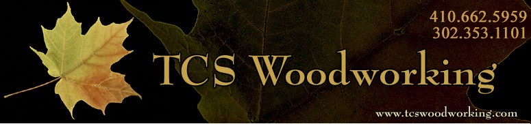 Logo for TCS Woodworking