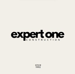 Expert one construction logo