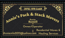 Avatar for Annie's Pack and Stack Movers LLC