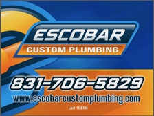 Logo for Escobar Custom Plumbing, Inc.