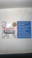 Benitez Plumbing, Heating & Cooling Systems logo