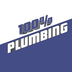 100% Plumbing logo