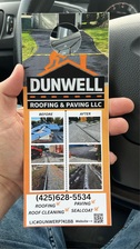 Logo for Dunwell Roofing & Paving LLC