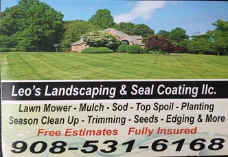 Leo's Landscaping & Sealcoating logo