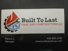 Avatar for Built to Last HVAC and Construction, LLC
