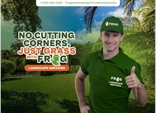 Logo for Frog Landscape Services