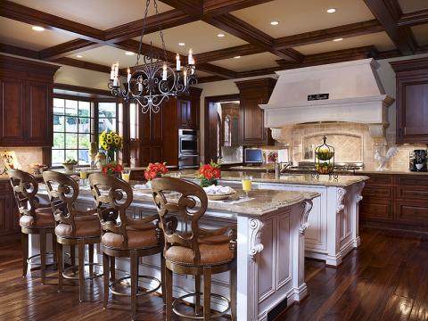 Traditional Kitchen with sba construction kitchen cabinets