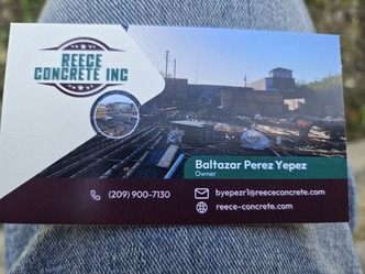 Reece Concrete, Inc. logo
