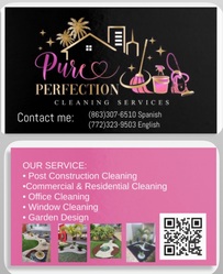 Pure Perfection Cleaning Services logo