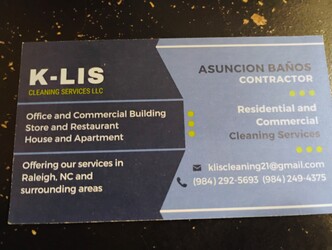 K -LIS Cleaning Services logo