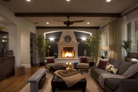 Transitional Family Room Ideas Designs Pictures