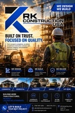Logo for RK Construction USA LLC