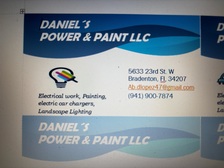 Logo for DANIEL'S POWER & PAINT LLC