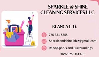 Sparkle & Shine Cleaning Services LLC logo