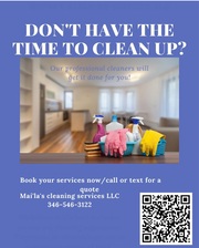Logo for Mai'la's Cleaning Services