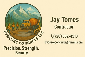 EvoLuxe Concrete llc logo