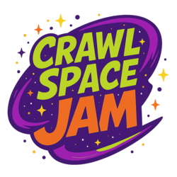 Crawl Space Jam logo
