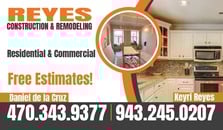 Avatar for Reyes Construction & Remodeling