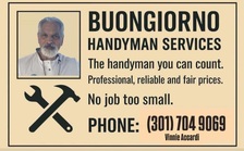 Logo for Vinnie's Handyman Services