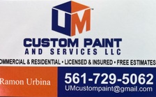 Logo for UM CUSTOM PAINT & SERVICES LLC
