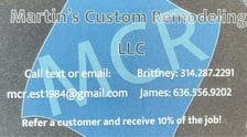 Avatar for Martins Custom Remodeling