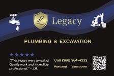 Avatar for Legacy Plumbing and Excavation, LLC