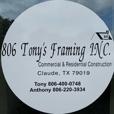 Avatar for 806 Tonys Framing