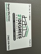 Avatar for 21 DEGREES CONSTRUCTION