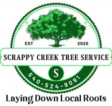 Logo for Scrappy Creek Tree Service and Stump Grinding