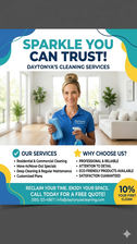 DayTonya's Cleaning Services logo