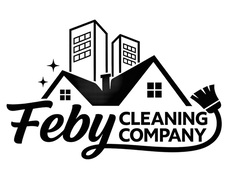 Logo for Feby cleaning services