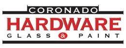 Logo for CORONADO HARDWARE GLASS & PAINT