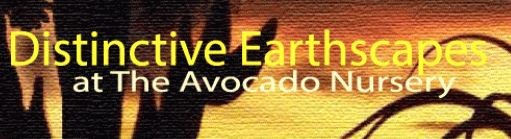 DISTINCTIVE EARTHSCAPES AT THE AVOCADO logo