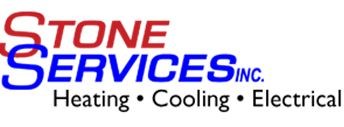 STONE SERVICES INC HEATING COOLING ELECTRICAL logo