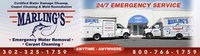 MARLING'S EMERGENCY WATER REMOVAL &CARPET CLEANING logo