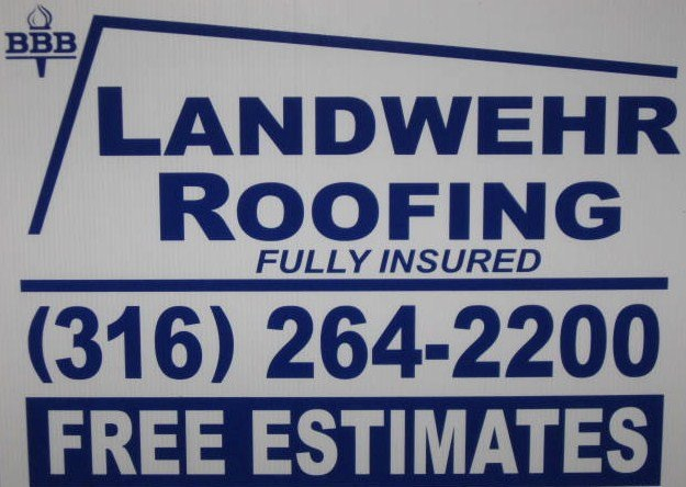 Logo for Landwehr Roofing