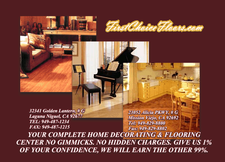 Logo for FIRST CHOICE CARPET & FLOORING