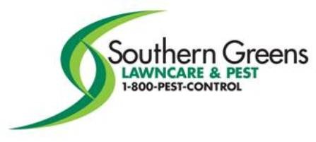 Logo for Southern Greens / 1-800-PestControl