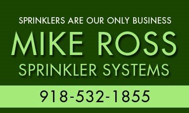 MIKE ROSS SPRINKLER SYSTEMS logo