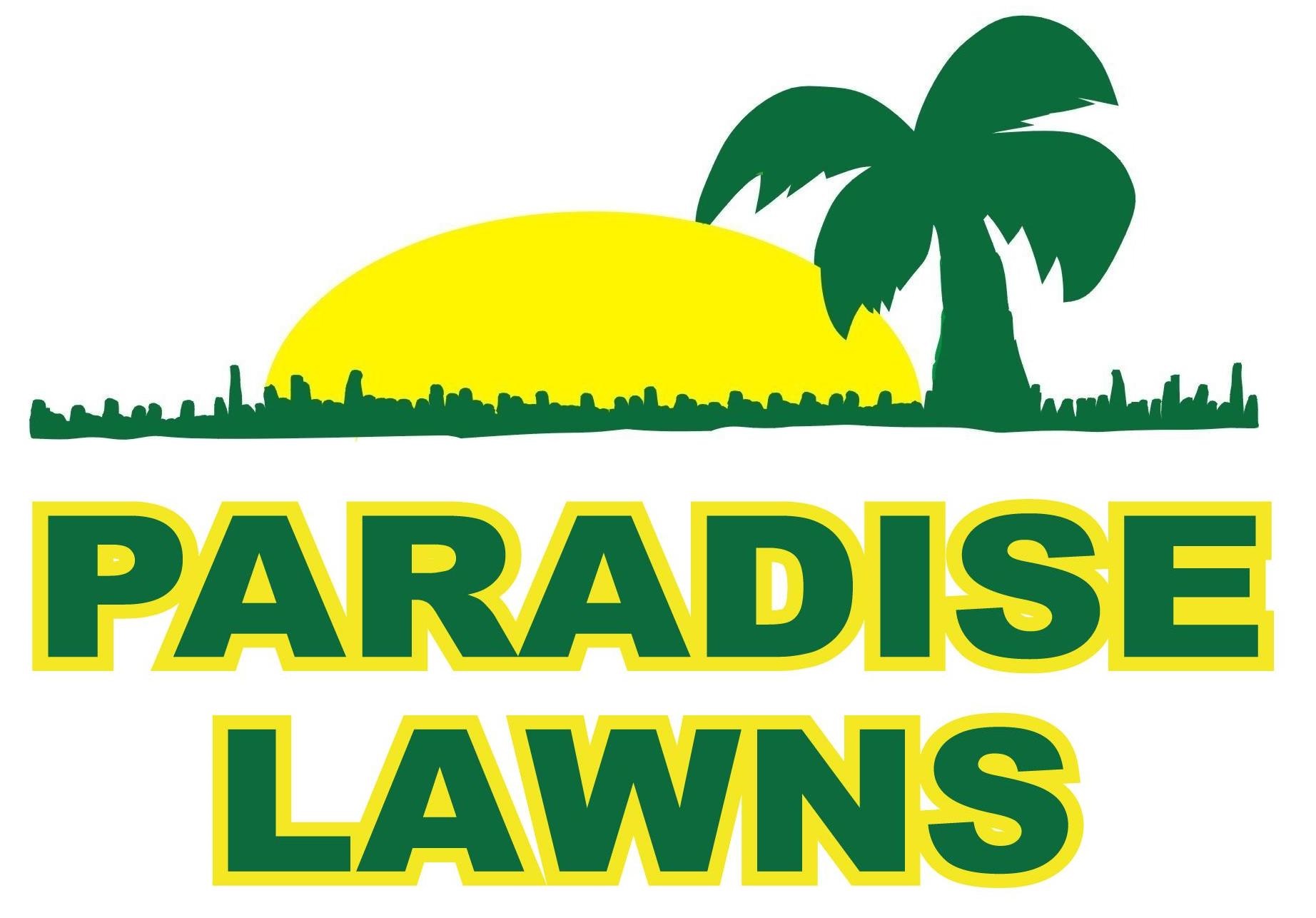 Paradise Lawns... logo