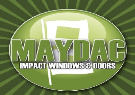 Logo for MAYDAC Impact Windows & Doors