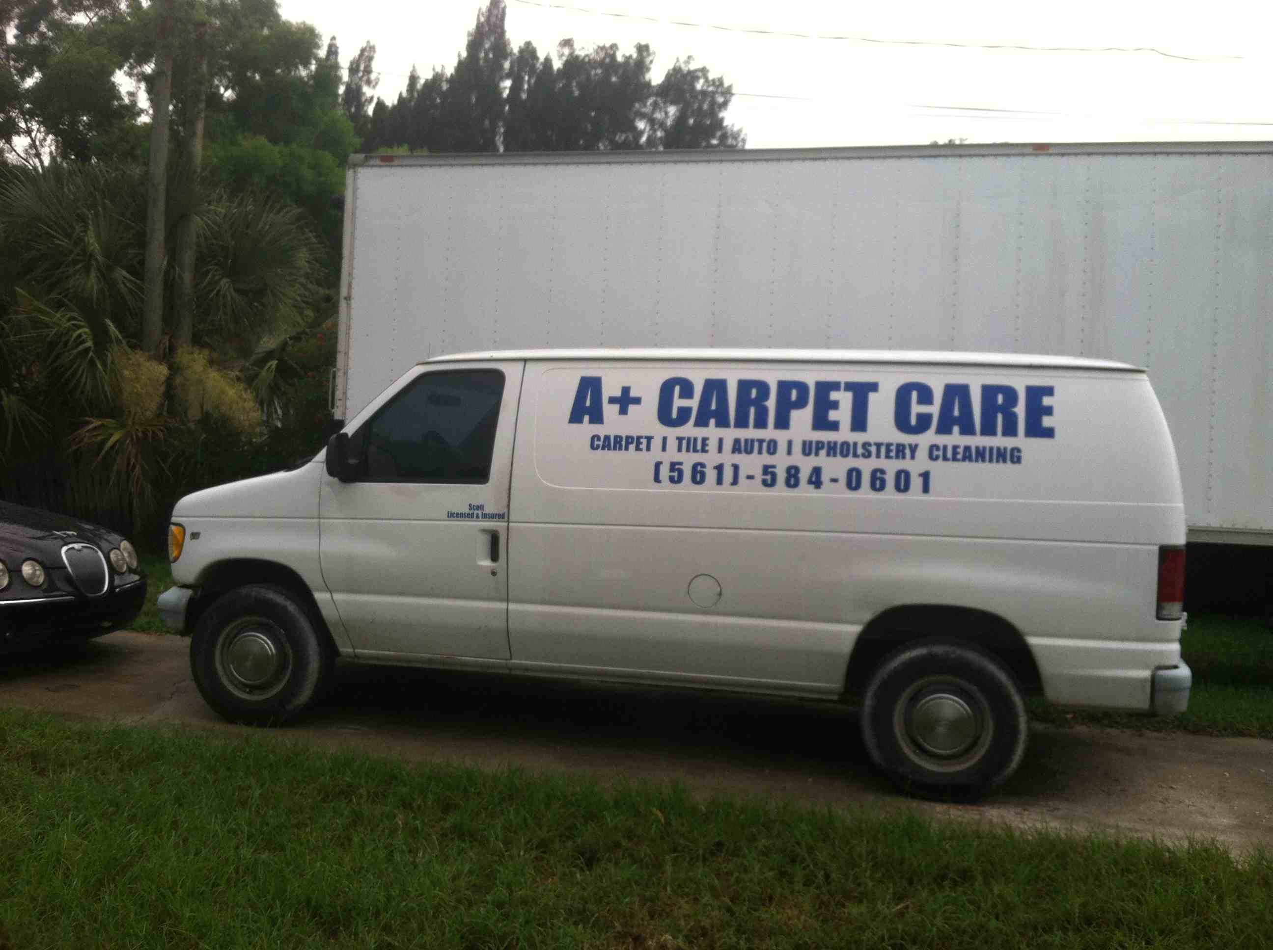 A + Carpet Care logo