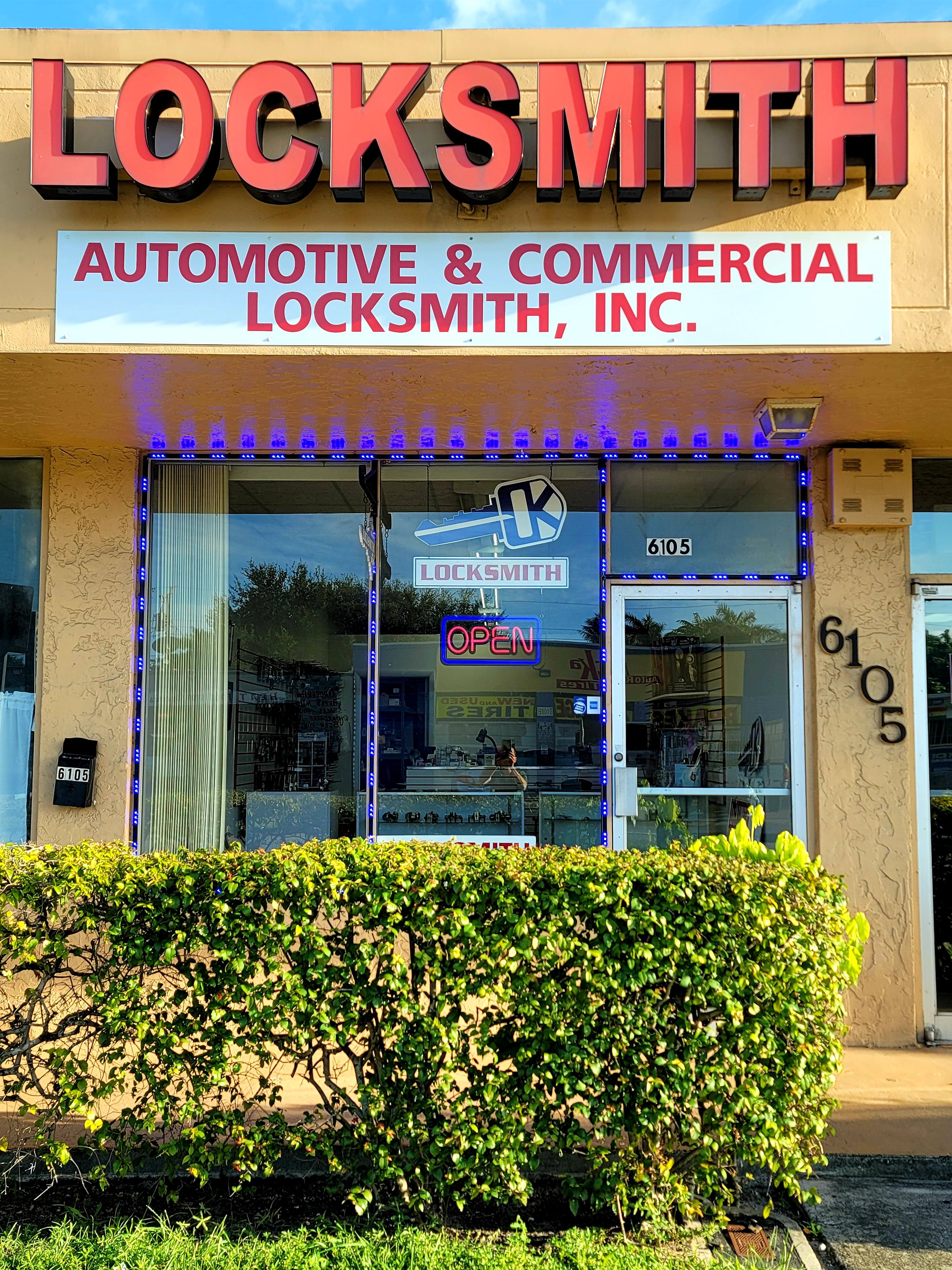 Logo for Automotive and Commercial Locksmith