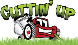 Cuttin' Up Lawn Care logo